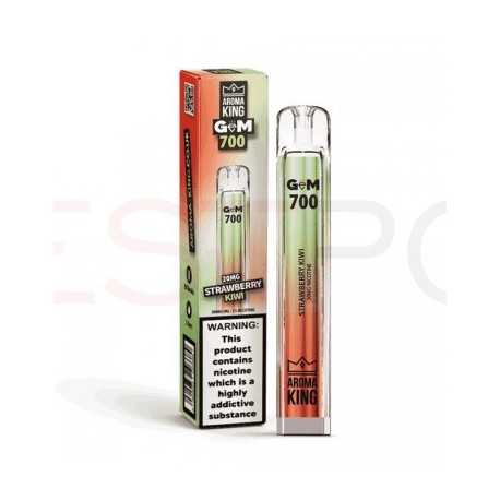 E PAPIEROS JEDNORAZOWY AROMA KING GEM 20MG NA SOLI NIKOTYNOWEJ 700PUFFS