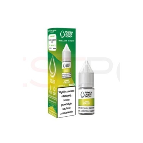 Liquid PUKKA JUICE SALT 5000+ 10ML 20MG NOWA AKCYZA 2025