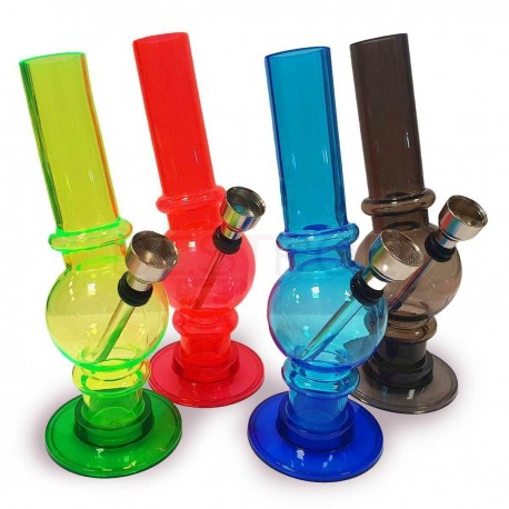 Bongo Mini Akrylowe Neon 16cm