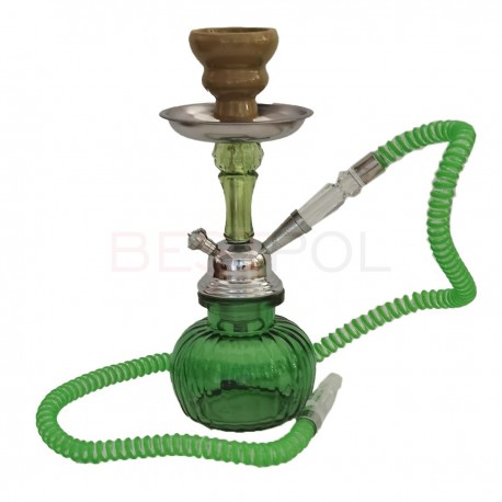 SHISHA Green 23cm 1 wąż