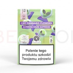 Susz Konopny CBD Amnesia Haze Supreme Flowrolls z akcyzą 3g