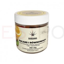Żelki konopne CBD Biocanna 70g - BALANS I RÓWNOWAGA