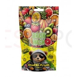 Żelki konopne CBD Brain Wash 100g - MULTI FRUIT + WITAMINA C