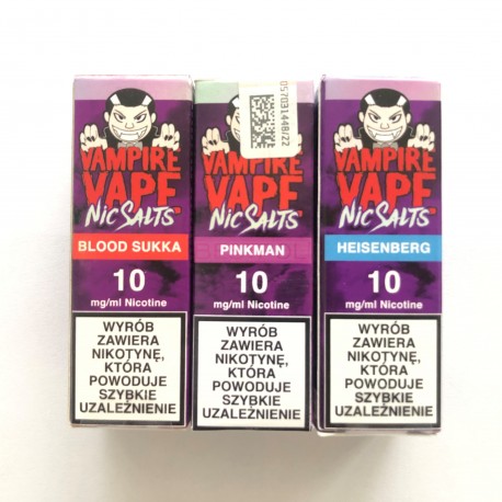 Vampire Vape Salt 10ml 10mg AKCYZA 2025