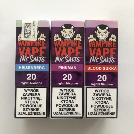Vampire Vape Salt 10ml 20mg AKCYZA 2025