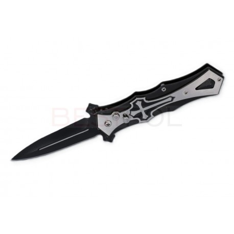 SPRĘŻYNOWY NÓŻ KRZYŻ - DUŻY 8-1296