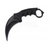 CZARNY NÓŻ TAKTYCZNY KARAMBIT 8-1500