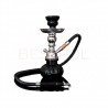 SHISHA CZARNA PĄCZEK 2 węże 25cm