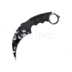 OSTRY NÓŻ KARAMBIT - CZASZKI 8-1510