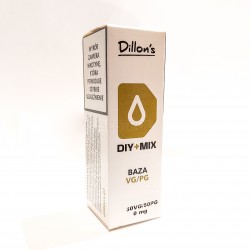 DILLONS baza beznikotynowa 0mg 50/50 10ml NOWA AKCYZA 2025
